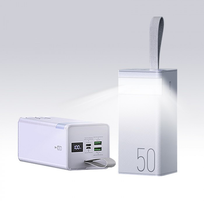 Повербанк-лампа Remax Power Bank 3 50000 mah 22,5W Внешний аккумулятор ...
