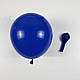 Повітряні латексні кулі колір 004 темно-синій 10 дюймів 100 шт., фото 2