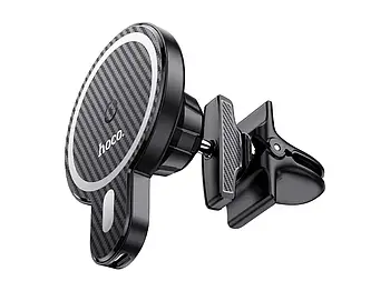 Кріплення для телефону mobile holder магніт Wireless Charger Hoco CA85 Ultra