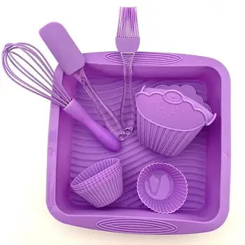 Набір силіконових форм для випікання A-Plus з 11 предметів
