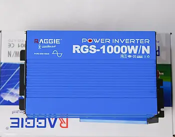 Перетворювач напруги RAGGIE з ЧИСТОЮ СИНУСОЇДОЮ 12V-220V 1000W