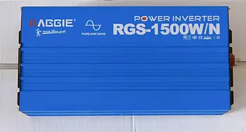 Перетворювач напруги RAGGIE з ЧИСТОЮ СИНУСОЇДОЮ 12V-220V 1500W