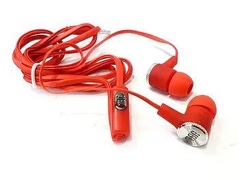 Вакуумні дротяні навушники вкладиші з мікрофоном Sound T280A