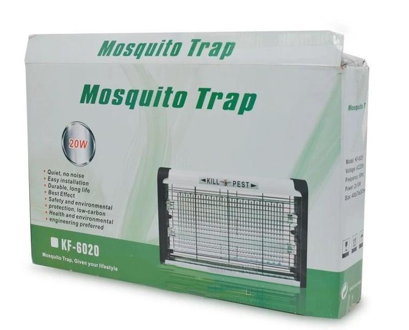 Антимоскітна лампа Mosquito Killer Lamp 6020 світильник від комарів пастка знищувач комах