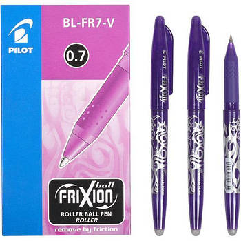 Ручка термічна пише та стирає фіолетова BL-FR PILOT в упаковці 12 шт