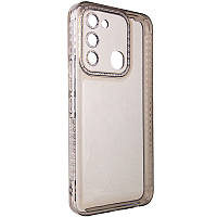 Чохол TPU Starfall Clear для TECNO Spark 8C Сірий