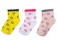 Шкарпетки дитячі для дівчинки GABBI NSD-460 розмір 8-10 (в упаковке 6 штук)(90460)