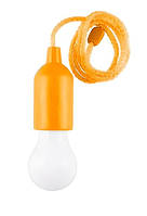 Автономна лампа на батарейках X-Balog Led Hange Lampe Orange