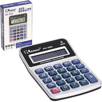 Калькулятор KK-185А 12х8х3 см в упаковке 2 шт