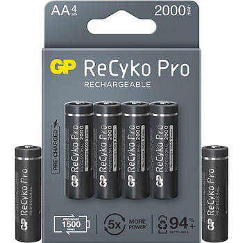 Акумулятор GPNіMH 1,2V 210AAHCBE-2GBE4 ReCyko+Pro Professional 186851 в упаковці 4 шт