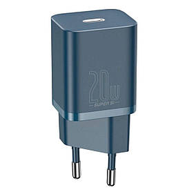 Мережевий зарядний пристрій Baseus Super Si Quick Charger 1C 20W EU Blue ly