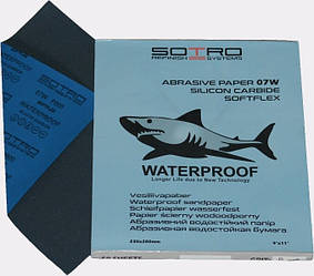 SOTRO P320 Папір для мокрого шліфування. Лист 230х280mm.