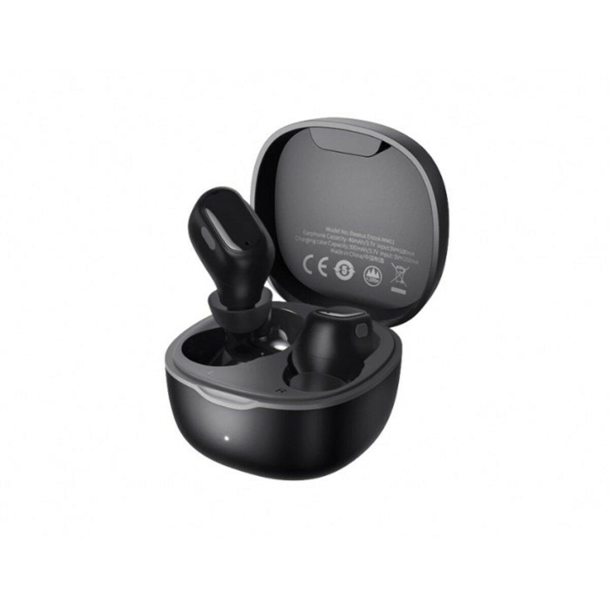 Бездротові навушники Baseus Encok True Wireless Earphones WM01 Black lly