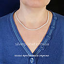 Срібний браслет жіночий з камінчиками арабський Бісмарк. Регульований браслетик, фото 9