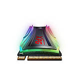 SSD M.2 ADATA SPECTRIX S40G RGB 512GB 2280 PCIe 3.0x4 NVMe 3D NAND Read/Write: 3500/3000 MB/sec, фото 3