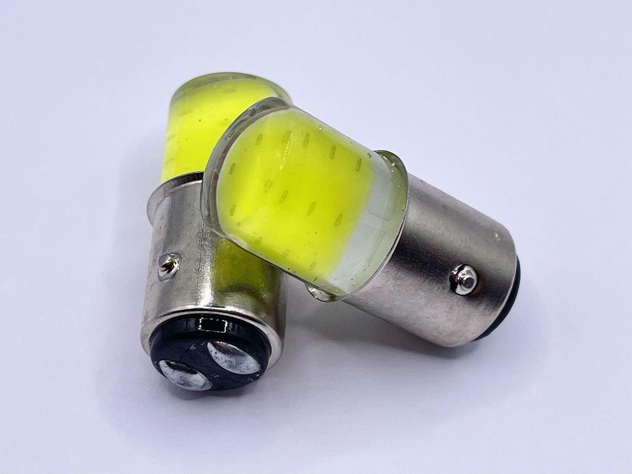 Лампа BAY15d(P21W+5W)A 12V LED COB-silicone white (ID#1367378680), ціна ...