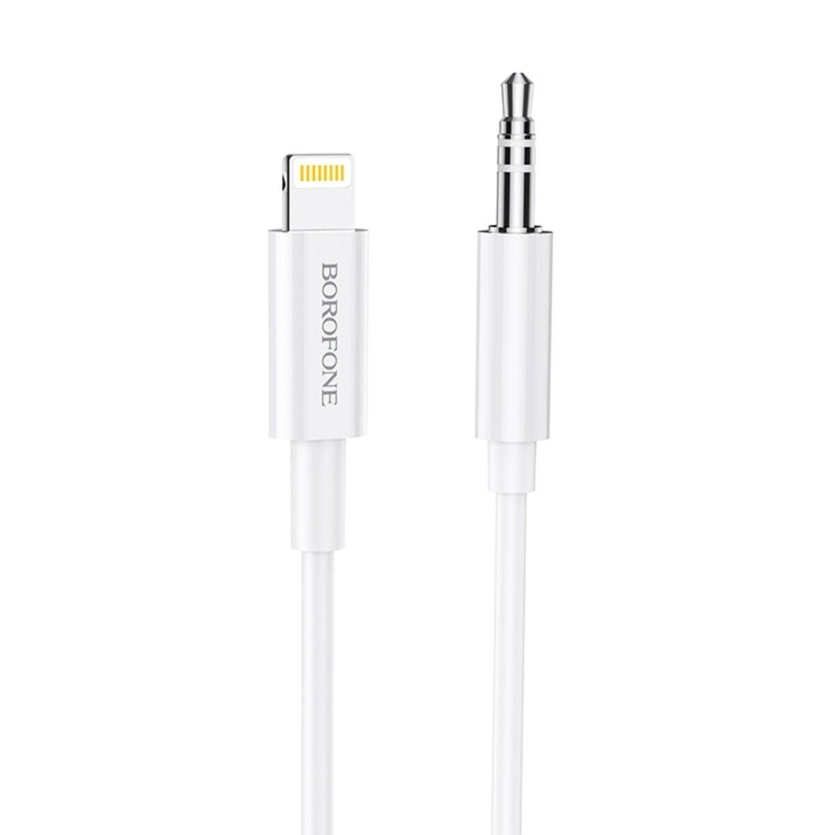 Аудіокабель BOROFONE BL9 Digital audio conversion cable for iP White