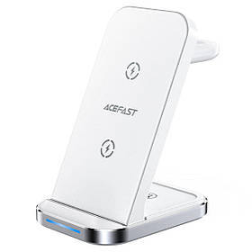 Бездротовий зарядний пристрій ACEFAST E15 desktop 3-in-1 wireless charging stand White yL.
