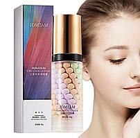 Триколірна основа під макіяж Jomtam