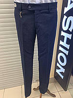 Брюки мужские slim fit West-Fashion модель А-131 синие