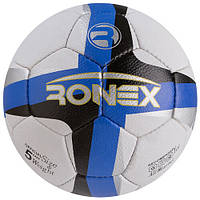 Мяч футбольный Grippy Ronex RX-31, синий/черный