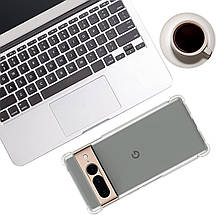 Чохол WXD силіконовий протиударний для Google Pixel 8 / прозорий, фото 4