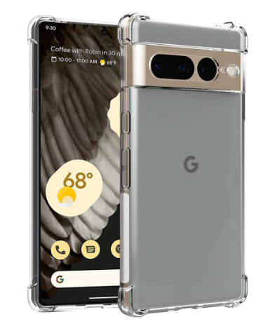 Чохол WXD силіконовий протиударний для Google Pixel 8 / прозорий