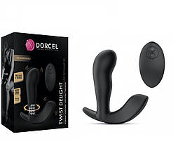 Універсальний вібратор з перловим масажем Dorcel TWIST DELIGHT, масаж простати та точки G 777Store.com.ua