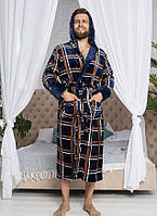 Махровий чоловічий халат Romance