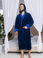 Махровий чоловічий халат Romance
