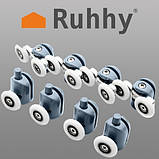 Ролики B-43 A+комплект із 8 штук для душових кабін гідробоксів Ruhhy, фото 6