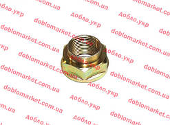 Гайка передньої маточини-ступіци 1.2 i 8v-1.4 i 8v-1.6 i 16v-1.9 D Doblo 2000-2016, Арт. 07647805, 7647805, VEKA