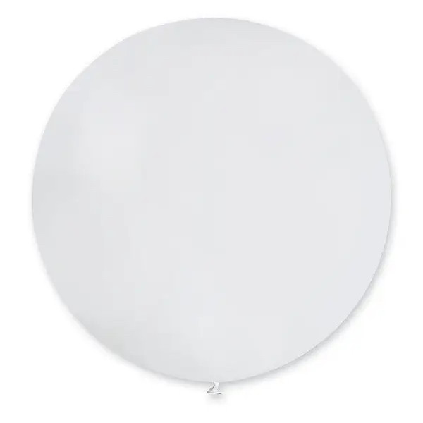 Білі повітряні кулі пастель 36 дюймів, фото 1