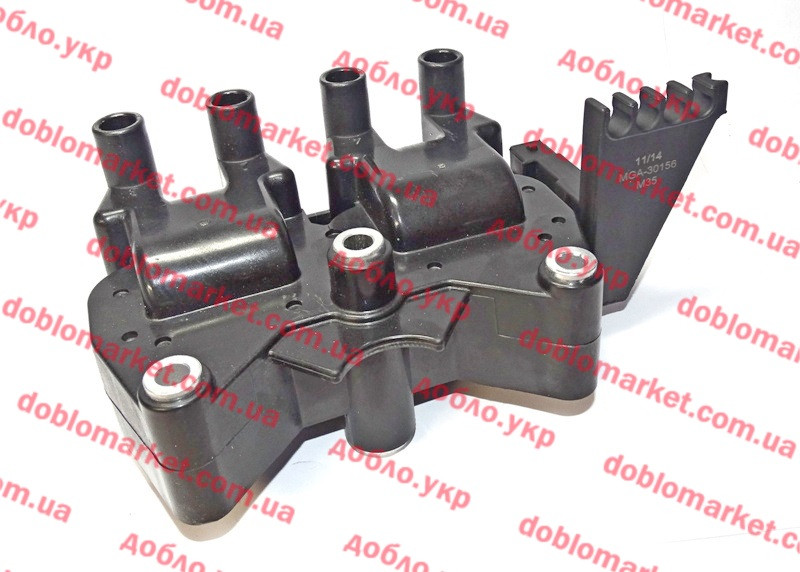 Котушка запалювання 1.6 i 16v Bipower Doblo 2000-2016, Арт. 0040100029, 46472440, BERU, фото 1