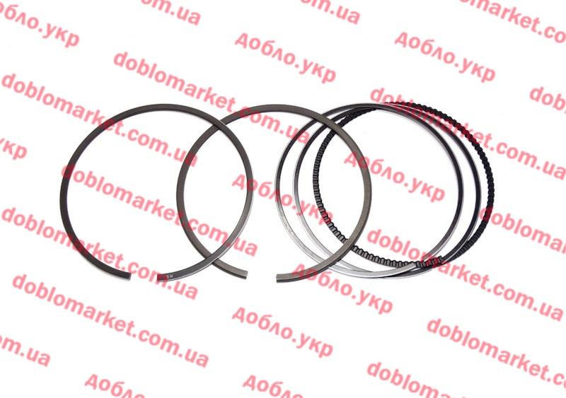 Кільця поршневі 1.6 i 16v Doblo 2000-2011 1РЕМ +0.40 (4cyl) 80.50 1.2*1.2*2.0 , Арт. 50011649, 71718103S,, фото 1