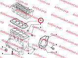 Прокладка головки блоку 1.6 MJTD STD (0.82 mm) Doblo 2009-, Арт. 55221093, 55208845, 55221093, FIAT, фото 2