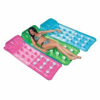 Надувний матрац пляжний «French trio» — 58890P (Рожевий) КИЇВ