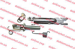 Розпірна планка задніх барабанів колодок ліва SIENA (2002-2012), Арт. F02D050759, 7078589, BOSCH