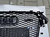 Решітка радіатора Audi A4 B8 (11-15) рестайл-стиль RS4 (чорний глянець + quattro), фото 8