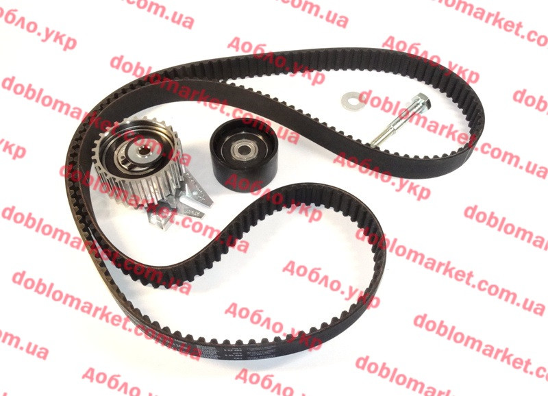 Комплект ГРМ 1.6 MJTD 16v Doblo 2009- (Ремень+два ролика) , Арт. KTB761, 71754562S, DAYCO