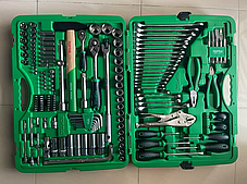 Набір інструменту 1/2",1/4" 150шт універсальний TOPTUL GCAI150R, фото 4