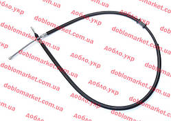 Трос ручника правий Siena 2005-2012, Арт. 046847417, 046799093, 46847417, 46799093, CAVO