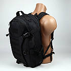 Тактичний штурмовий рюкзак 35 л Molly Nylon 900d Black, фото 5