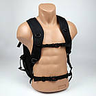 Тактичний штурмовий рюкзак 35 л Molly Nylon 900d Black, фото 8