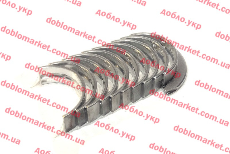 Вкладиші корінні 1,2 i, 1.4 i 8v 2 РЕМ +0.20 , Арт. H1092/5 0.50 MM, 71731846, 71731849, GLYCO, фото 1