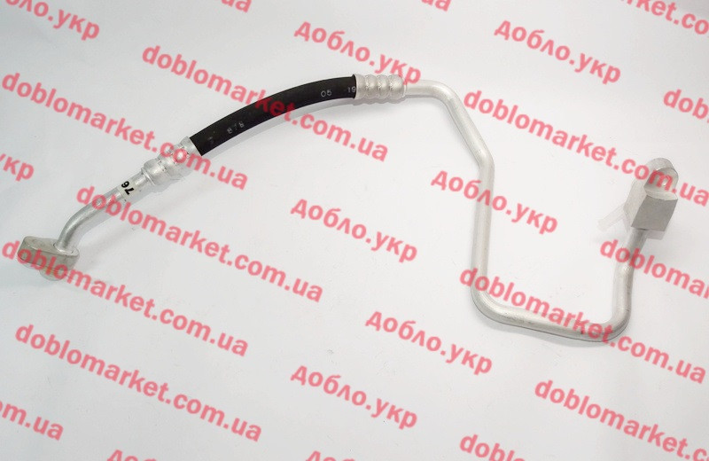 Патрубок кондиціонера 1.2 i, 1.6 i 16v (верх радіатора-компресор) Doblo 2000-2005, Арт. 46818184, 46818184,