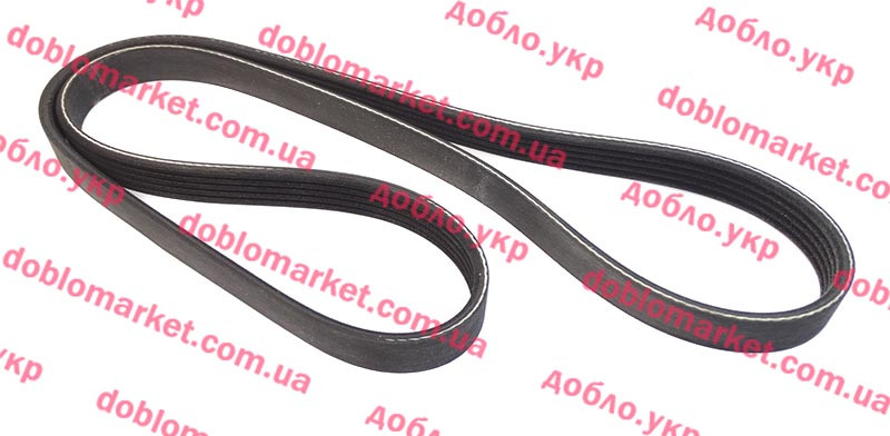 Ремень генератора 1.4 i 8v Siena 2005-2012 +АС 5РК1168, Арт. 55184060, 55184060, FIAT