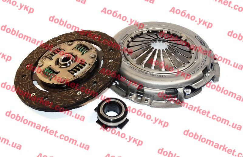 Комплект зчеплення 1.6i 16v Doblo 2005-2009, MAHA, 7175226, 71793529, 71784554, 71734896, 71784552
