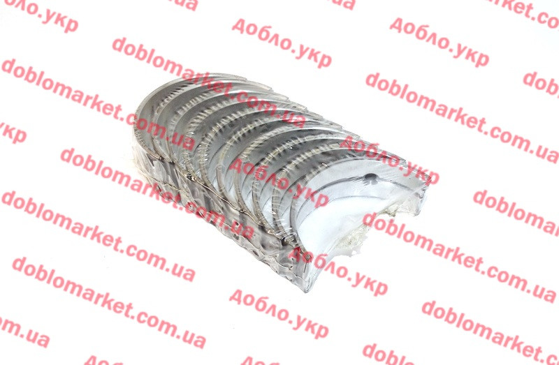 Вкладиші корінні 1.6 i 16v STD Doblo 2000-2016, Арт. 60200800 STD, 55212634, 55212640, NPR, фото 1