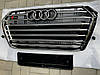 Решітка радіатора Audi A4 B9 (15-19) тюнінг-стиль S4, фото 4